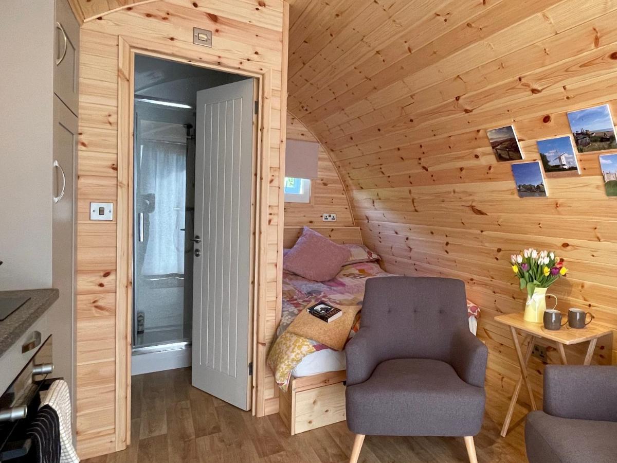 Waterpump Pod For 2 Adults With Ensuite In The Suffolk Countryside Badingham Exteriör bild